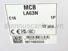 Aptomat LS 1P16A LS63N tay xanh (kích thước át đơn MCB)