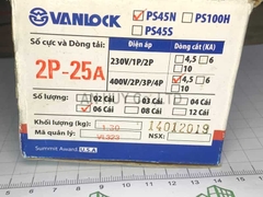 Át đôi Vanlock xám 2P 25A
