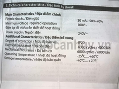 Át chống giật Sino 2P20A