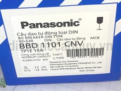 Át tô mát Panasonic (cầu dao tự động) MCB BBD 1101 CNV 1P1E 10A (1P10A)