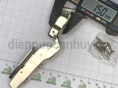 Bản lề bật có giảm chấn cong vừa đế cố định đắt