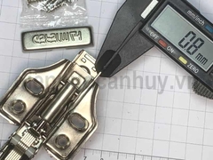 Bản lề bật có giảm chấn thẳng đế cố định đắt