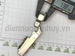 Bản lề bật có giảm chấn thẳng đế cố định rẻ