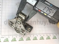 Bản lề bật Fulco FC-317 Inox 201 loại C (Lọt Lòng). Dòng tháo lắp nhanh có giảm chấn chịu ẩm ướt