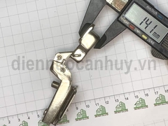 Bản lề bật rẻ không giảm chấn cong nhiều đế liền
