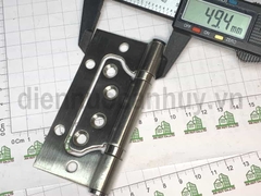 Bản lề cánh bướm 1 chiều inox 201 KP 100x48