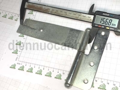 Bản lề chôn tường số 5 sắt mạ trắng loại to 125 mm