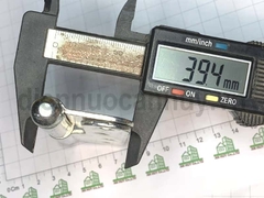 Bản lề cối cửa sắt mạ trắng rẻ 100x40 Anh Tùng số 2 (hộp 4 cái trái phải)