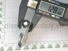 Bản lề cối cửa sắt mạ trắng rẻ 125x43 Anh Tùng số 3