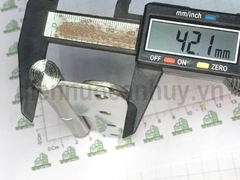 Bản lề cối inox 201 rẻ số 2 123x47x2.5  (bộ 2 cái trái phải)
