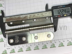Bản lề cối inox 201 rẻ số 2 123x47x2.5  (bộ 2 cái trái phải)