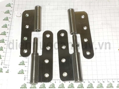 Bản lề cối inox 201 rẻ số 5 130x47x2.5  (bộ 2 cái trái phải)