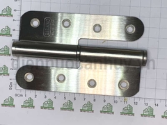 Bản lề cối inox 201 rẻ số 5 130x47x2.5  (bộ 2 cái trái phải)