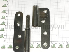 Bản lề cối inox 201 Việt Tiệp 08125 bên phải 125x52x3