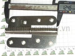 Bản lề cối inox 201 Việt Tiệp 08125 bên phải 125x52x3