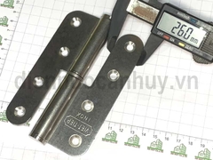Bản lề cối inox 201 Việt Tiệp 08125 bên trái 125x52x3