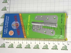 Bản lề cối inox 201 Việt Tiệp 08125 bên trái 125x52x3