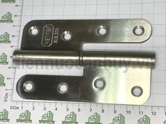 Bản lề cối inox 304 xịn Việt Tiệp 08115-304 bên phải 115x45x2.5 mm