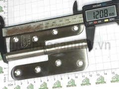 Bản lề cối inox 304 xịn Việt Tiệp 08115-304 bên phải 115x45x2.5 mm
