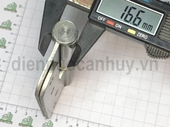 Bản lề cối inox 304 xịn Việt Tiệp 08125-304 bên trái 125x52x3