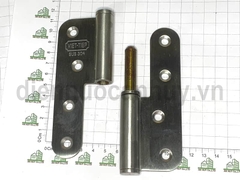 Bản lề cối inox 304 xịn Việt Tiệp 08125-304 bên trái 125x52x3