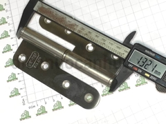 Bản lề cối inox 304 xịn Việt Tiệp 08125-304 bên trái 125x52x3