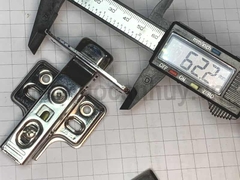 Bản lề thẳng giảm chấn FULCO Inox 304 xịn (Tháo lắp nhanh) - Tự đóng êm, chống gỉ sét