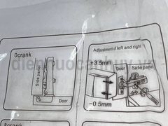 Bản lề thẳng giảm chấn FULCO Inox 304 xịn (Tháo lắp nhanh) - Tự đóng êm, chống gỉ sét
