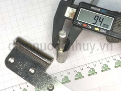 Bản lề goong cửa inox 201 chôn tường loại to 123 mm số 5