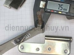 Bản lề goong cửa inox 201 chôn tường loại to 123 mm số 5