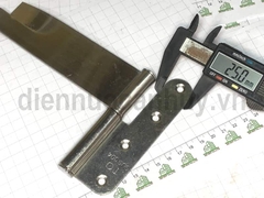 Bản lề goong cửa inox 201 chôn tường loại to 123 mm số 5