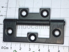 Bản lề lá 1 chiều sơn đen sắt mỏng 66x25 mm