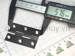 Bản lề lá 60 inox 201 mỏng ivan