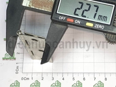 Bản lề lá inox 201 mỏng 75 (66x23 mm)