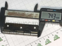 Bản lề lá inox 304 dầy 75 (74x28 mm)