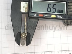 Bản lề lá sắt mỏng không sơn 66x 25 mm