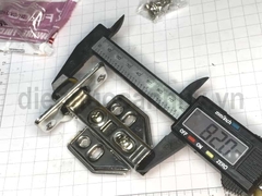 Bản lề thẳng giảm chấn FULCO Inox 201.Tự đóng êm, chống gỉ sét, hàng thường