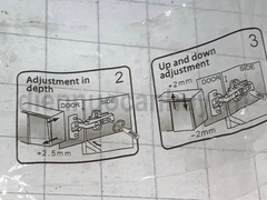 Bản lề thẳng giảm chấn FULCO Inox 201.Tự đóng êm, chống gỉ sét, hàng thường