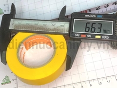 Băng dính điện Nanoco to 20Y 8m mầu Vàng
