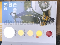 Bảng mã mầu sơn indu mầu phổ thông