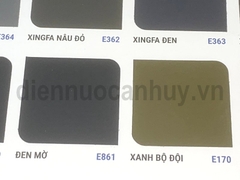 Bảng mầu mã mầu sơn indu Eco