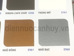 Bảng mầu mã mầu sơn indu Eco