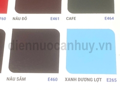 Bảng mầu mã mầu sơn indu Eco