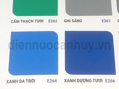 Bảng mầu mã mầu sơn indu Eco