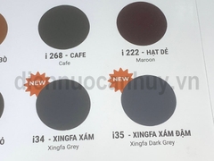 Bảng mã mầu sơn indu mầu phổ thông