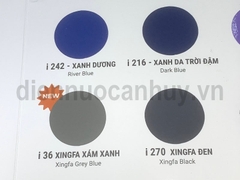 Bảng mã mầu sơn indu mầu phổ thông