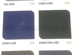 Bảng mã mầu sơn indu Robot