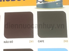 Bảng mã mầu sơn indu Robot