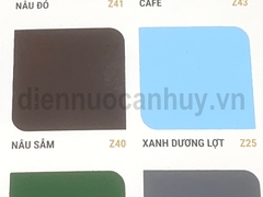 Bảng mã mầu sơn indu Robot