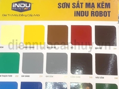 Bảng mã mầu sơn indu Robot